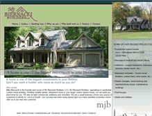 Tablet Screenshot of biernackibuilders.com